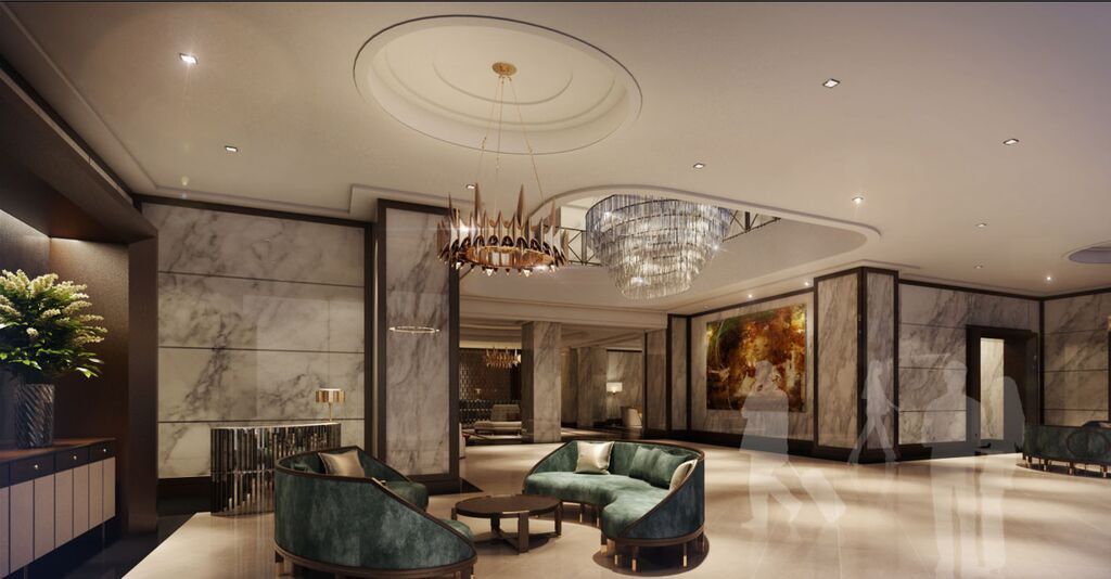 The Ritz-Carlton, Kuala Lumpur Hotel Eksteriør billede The lobby of the hotel