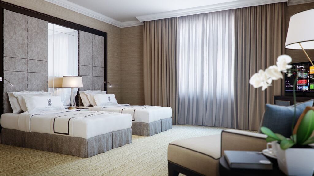 The Ritz-Carlton, Kuala Lumpur Hotel Eksteriør billede Deluxe Room